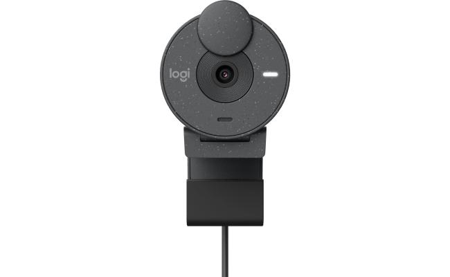 Logitech Brio 300 Full HD USB Webcam - Graphite